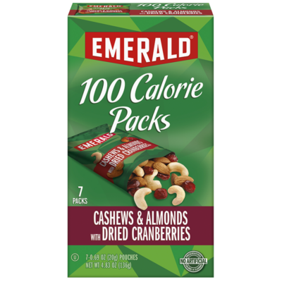 Cashews & Almonds with Dried Cranberries