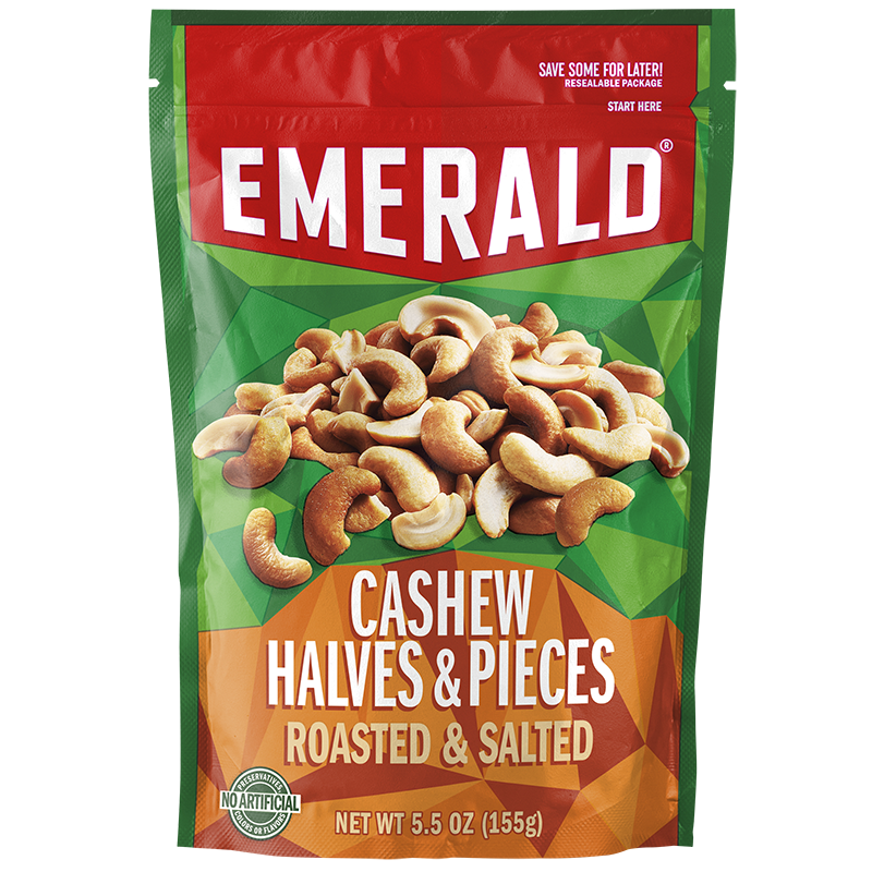 Cashew Halves & Piece, Roasted & Salted